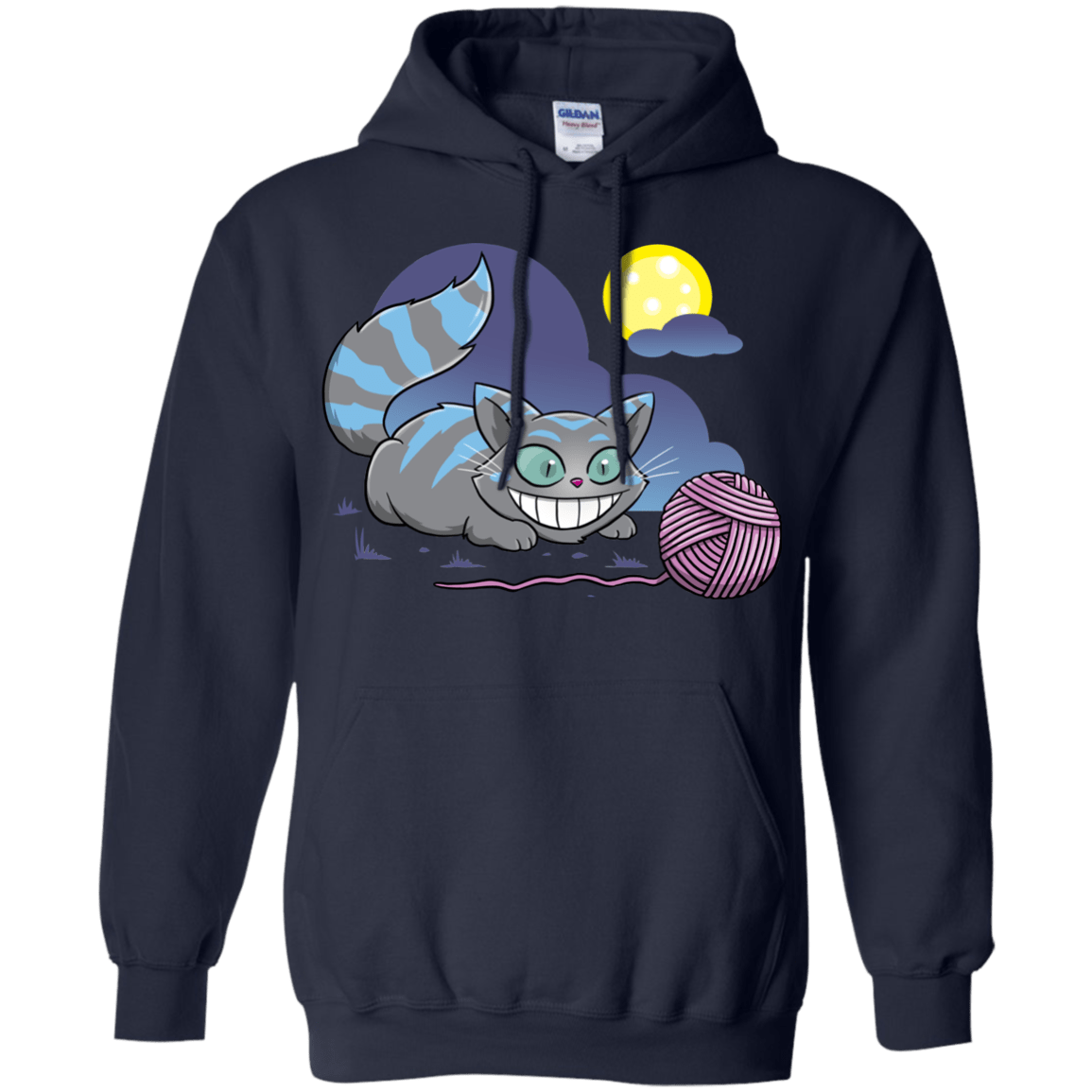 Sweatshirts Navy / S Magic Cat Ball Pullover Hoodie