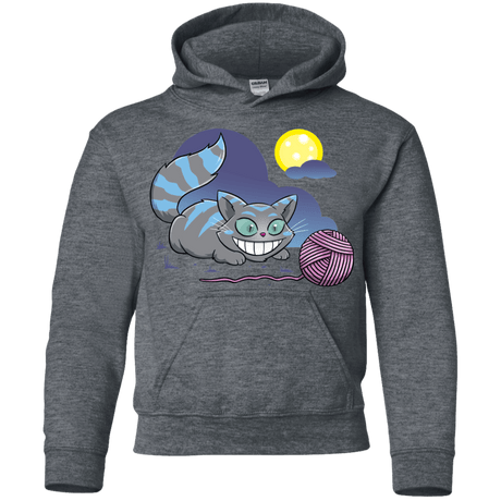 Sweatshirts Dark Heather / YS Magic Cat Ball Youth Hoodie