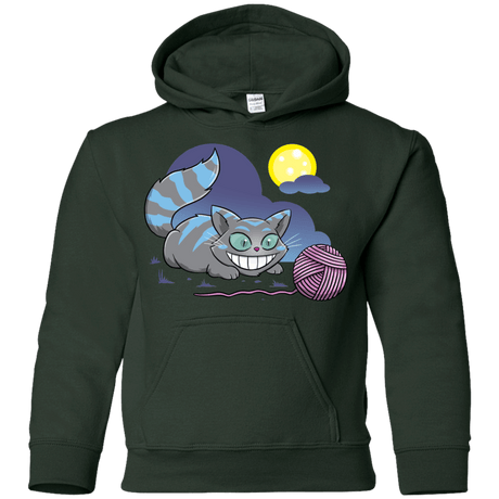 Sweatshirts Forest Green / YS Magic Cat Ball Youth Hoodie