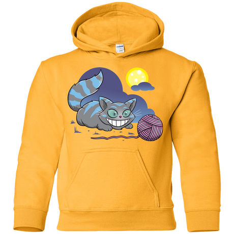Sweatshirts Gold / YS Magic Cat Ball Youth Hoodie