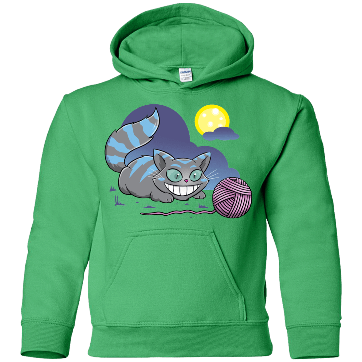 Sweatshirts Irish Green / YS Magic Cat Ball Youth Hoodie