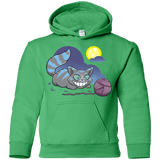Sweatshirts Irish Green / YS Magic Cat Ball Youth Hoodie