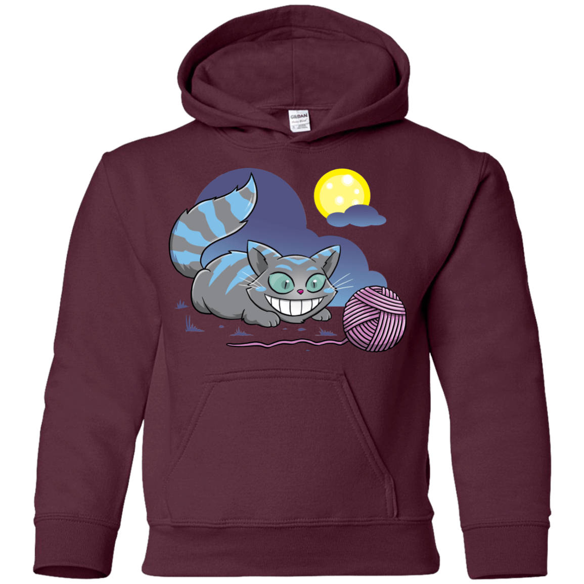 Sweatshirts Maroon / YS Magic Cat Ball Youth Hoodie