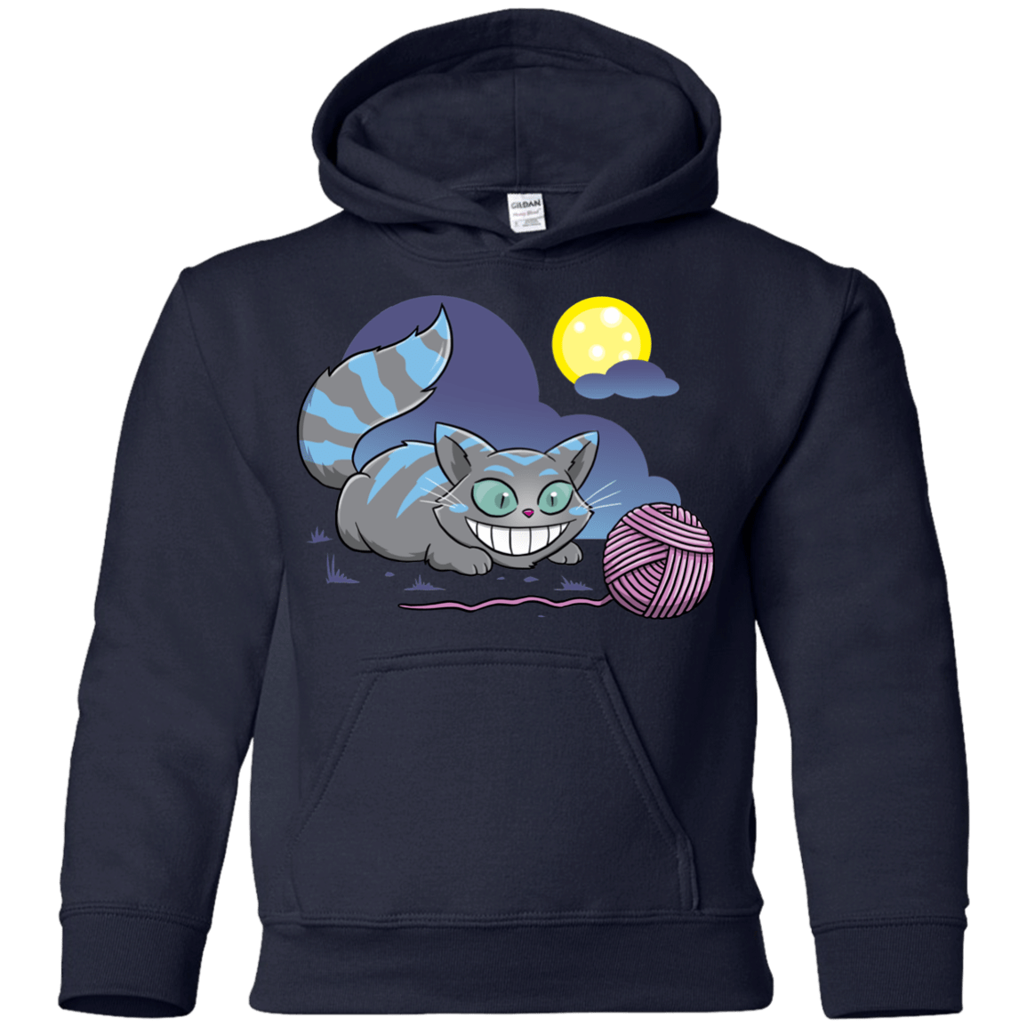 Sweatshirts Navy / YS Magic Cat Ball Youth Hoodie