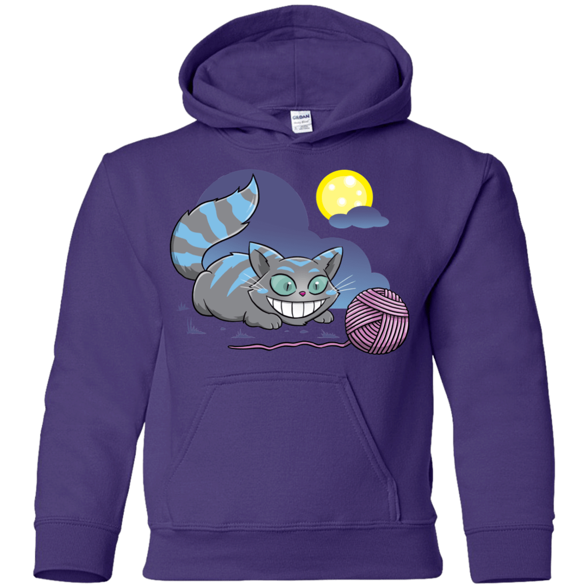 Sweatshirts Purple / YS Magic Cat Ball Youth Hoodie