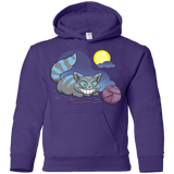 Sweatshirts Purple / YS Magic Cat Ball Youth Hoodie