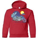 Sweatshirts Red / YS Magic Cat Ball Youth Hoodie