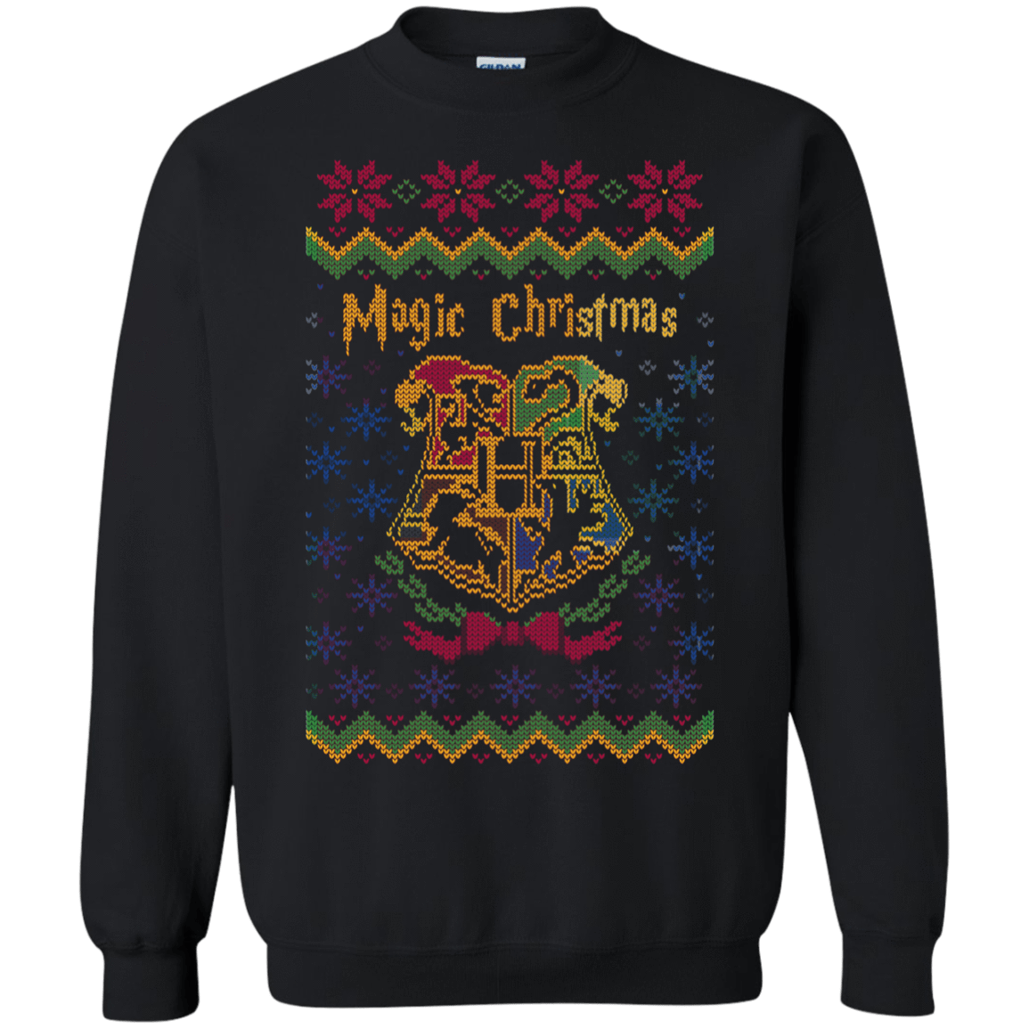 Sweatshirts Black / Small Magic Christmas Crewneck Sweatshirt