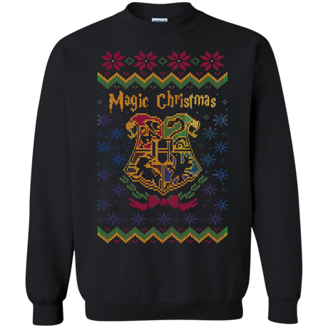 Sweatshirts Black / Small Magic Christmas Crewneck Sweatshirt