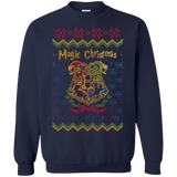 Sweatshirts Navy / Small Magic Christmas Crewneck Sweatshirt