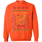 Sweatshirts Orange / Small Magic Christmas Crewneck Sweatshirt