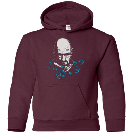 Sweatshirts Maroon / YS Magic Crystal Youth Hoodie