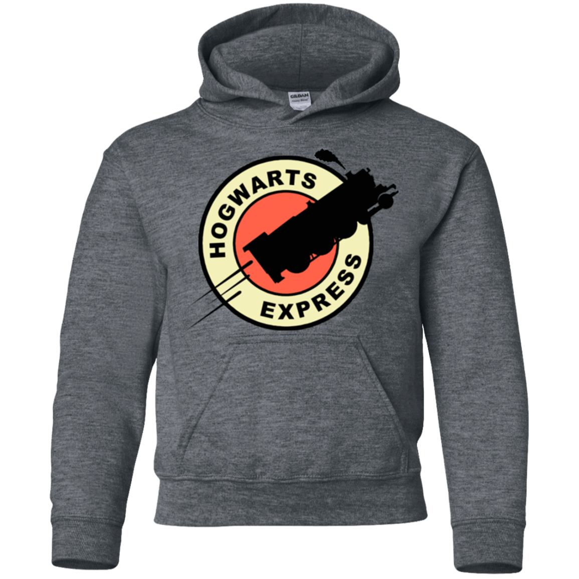 Sweatshirts Dark Heather / YS Magic Express Youth Hoodie