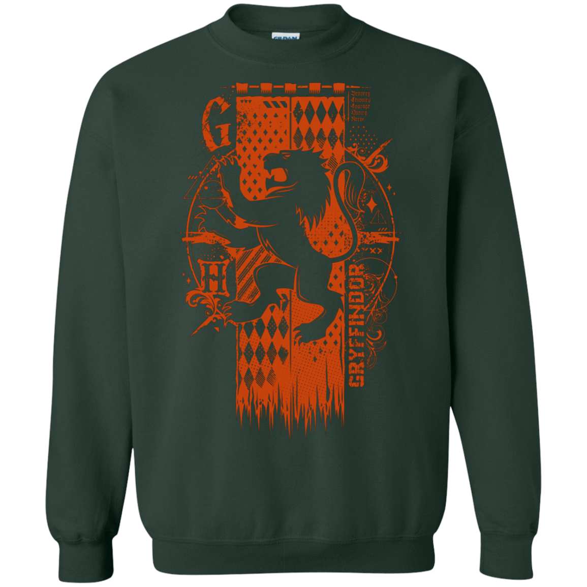 Sweatshirts Forest Green / Small Magic G House Crewneck Sweatshirt
