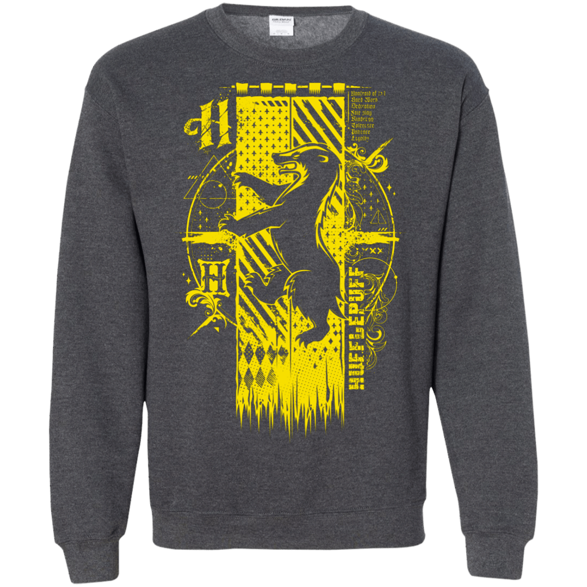 Sweatshirts Dark Heather / Small Magic H House Crewneck Sweatshirt