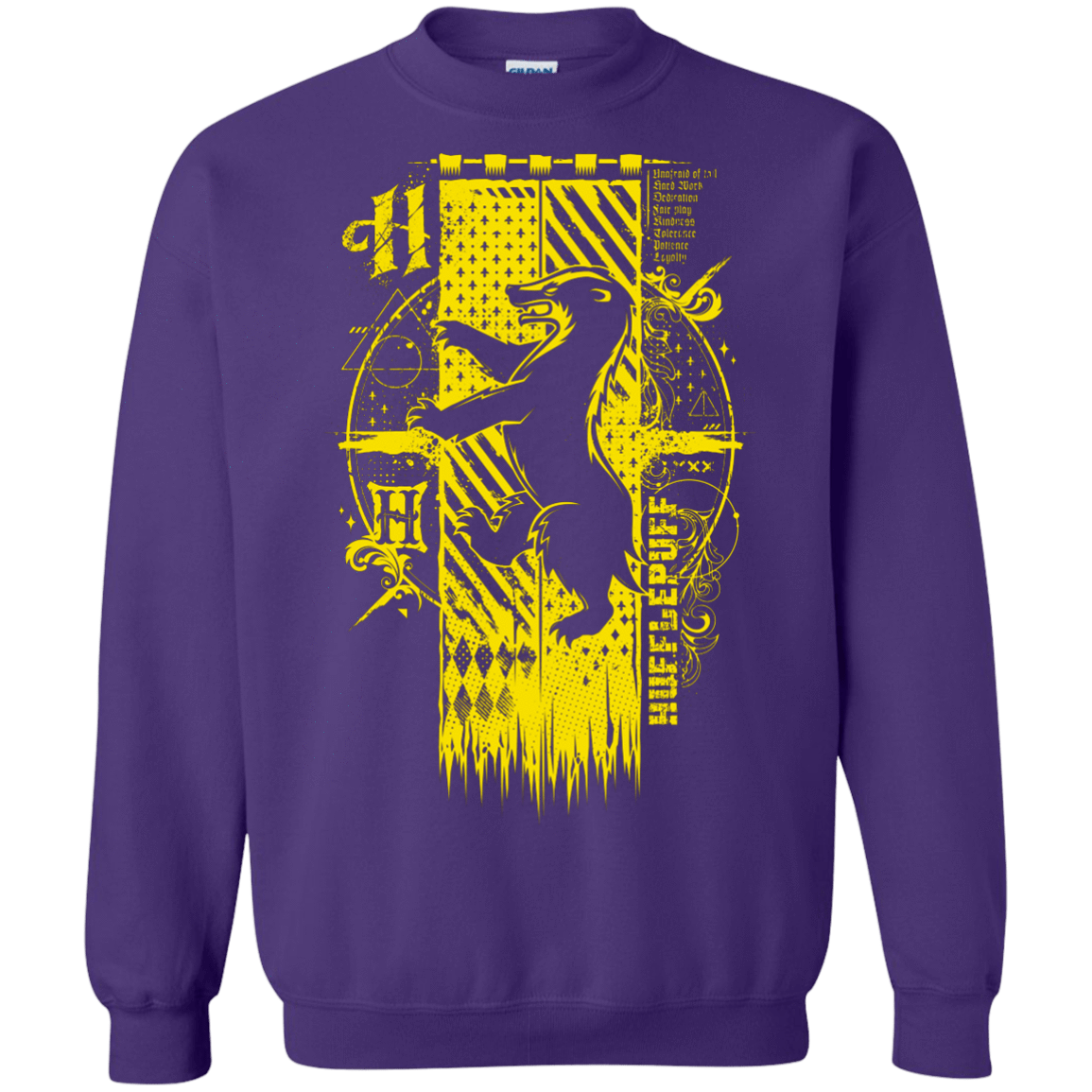 Sweatshirts Purple / Small Magic H House Crewneck Sweatshirt
