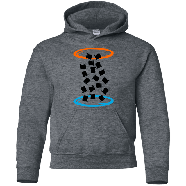 Sweatshirts Dark Heather / YS Magic portal Youth Hoodie