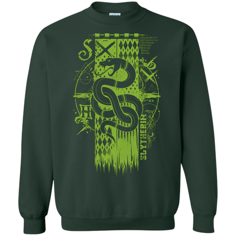 Sweatshirts Forest Green / Small Magic S House Crewneck Sweatshirt