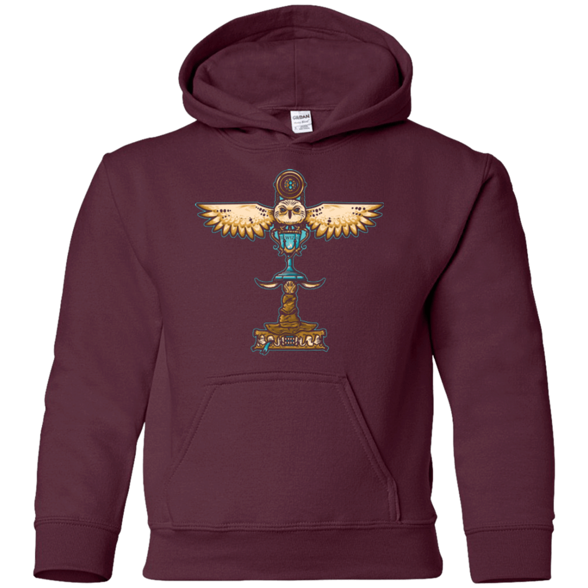 Sweatshirts Maroon / YS MAGIC TOTEM Youth Hoodie