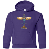 Sweatshirts Purple / YS MAGIC TOTEM Youth Hoodie