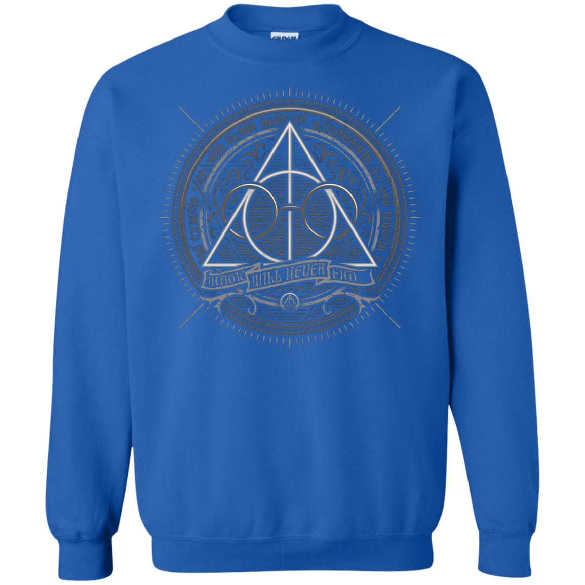 Sweatshirts Royal / Small Magic Will Never End Crewneck Sweatshirt