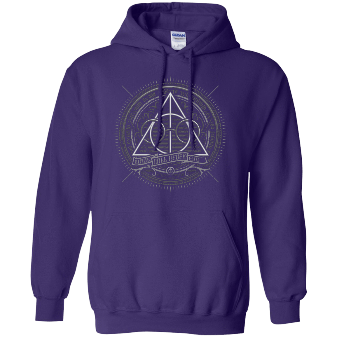 Sweatshirts Purple / Small Magic Will Never End Pullover Hoodie