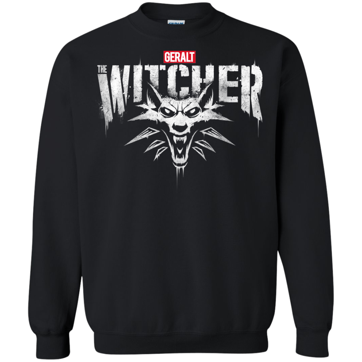 Sweatshirts Black / S Magic Wolf Crewneck Sweatshirt