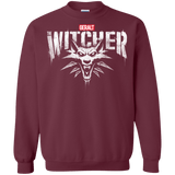 Sweatshirts Maroon / S Magic Wolf Crewneck Sweatshirt