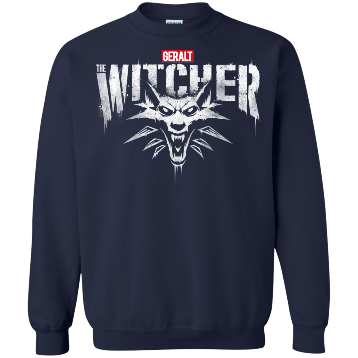 Sweatshirts Navy / S Magic Wolf Crewneck Sweatshirt