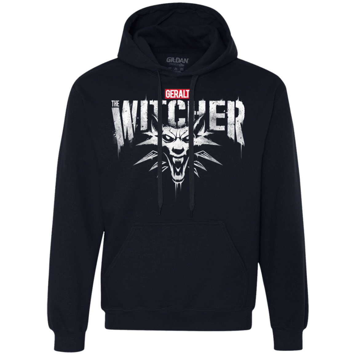 Sweatshirts Navy / S Magic Wolf Premium Fleece Hoodie