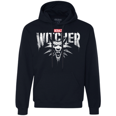 Sweatshirts Navy / S Magic Wolf Premium Fleece Hoodie