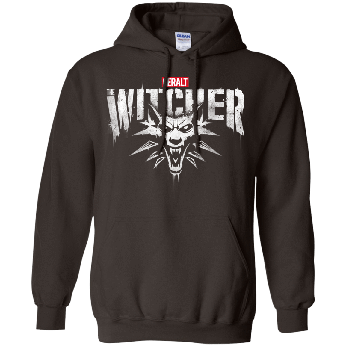 Sweatshirts Dark Chocolate / S Magic Wolf Pullover Hoodie