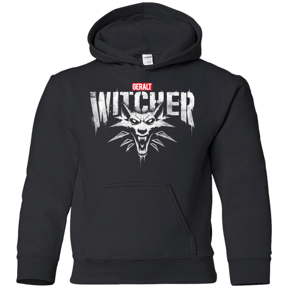 Sweatshirts Black / YS Magic Wolf Youth Hoodie