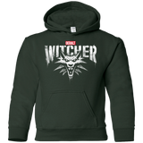 Sweatshirts Forest Green / YS Magic Wolf Youth Hoodie