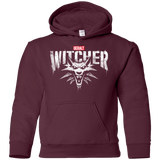 Sweatshirts Maroon / YS Magic Wolf Youth Hoodie