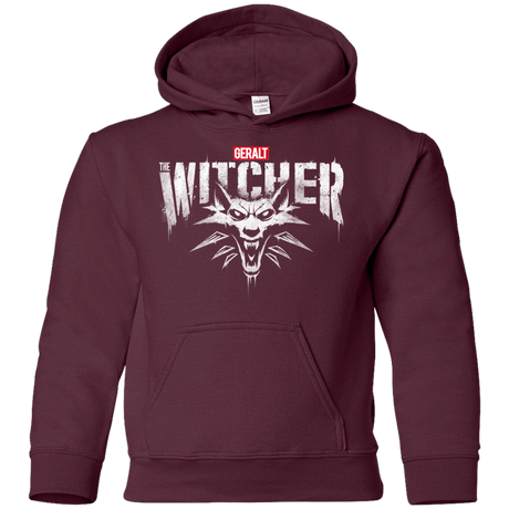 Sweatshirts Maroon / YS Magic Wolf Youth Hoodie