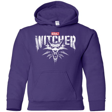 Sweatshirts Purple / YS Magic Wolf Youth Hoodie