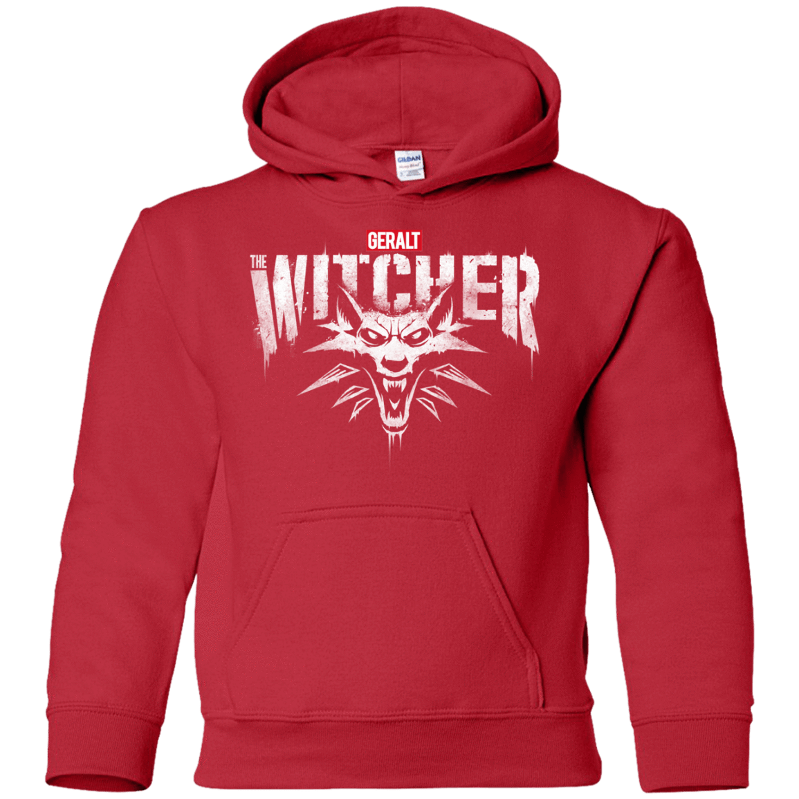 Sweatshirts Red / YS Magic Wolf Youth Hoodie