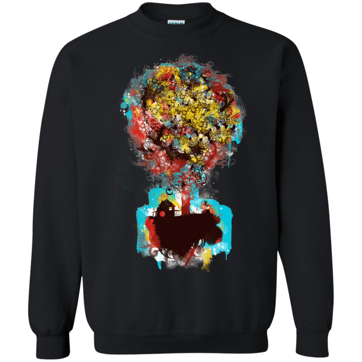 Sweatshirts Black / S Magical Tree Crewneck Sweatshirt