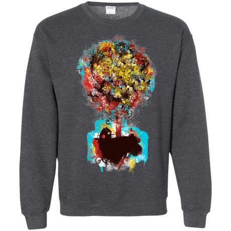 Sweatshirts Dark Heather / S Magical Tree Crewneck Sweatshirt