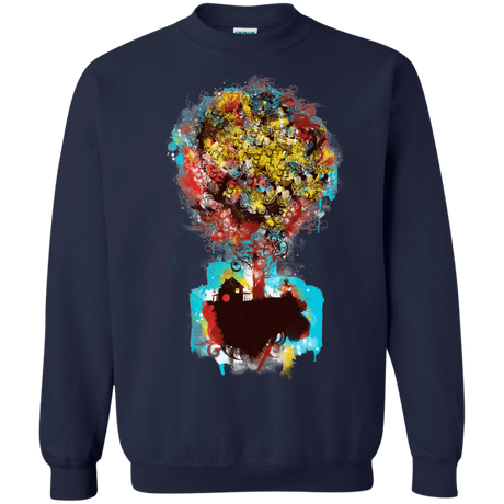 Sweatshirts Navy / S Magical Tree Crewneck Sweatshirt