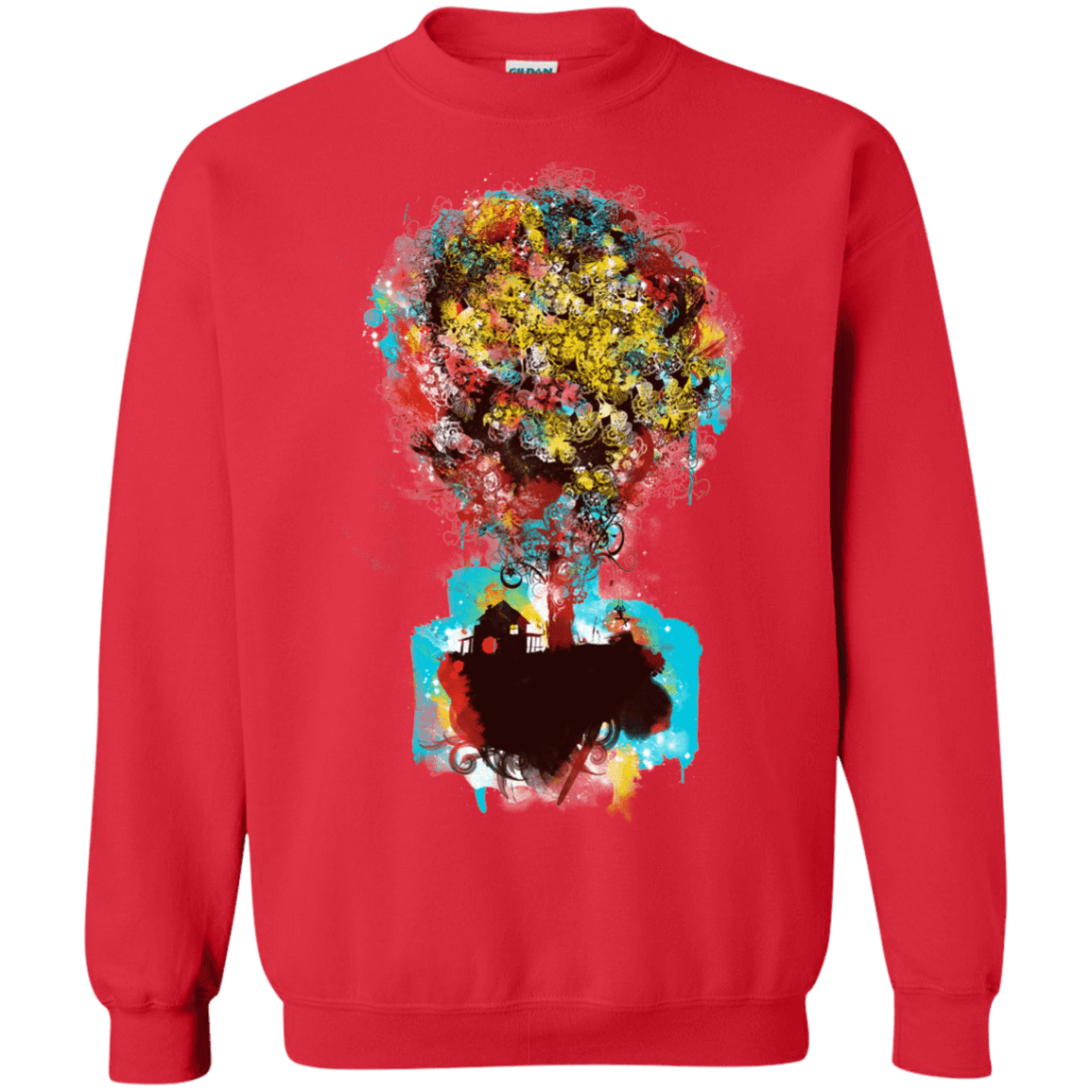 Sweatshirts Red / S Magical Tree Crewneck Sweatshirt