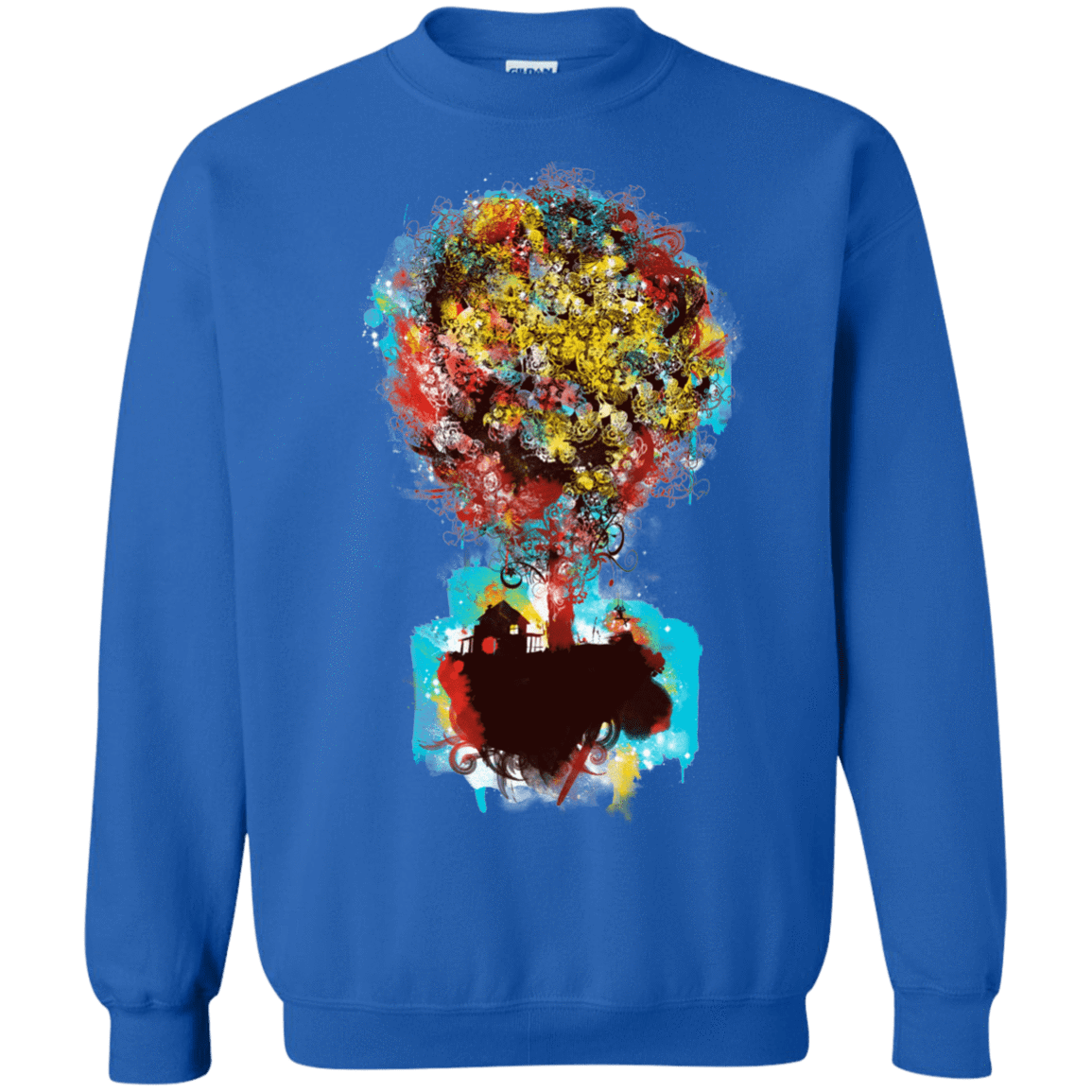 Sweatshirts Royal / S Magical Tree Crewneck Sweatshirt