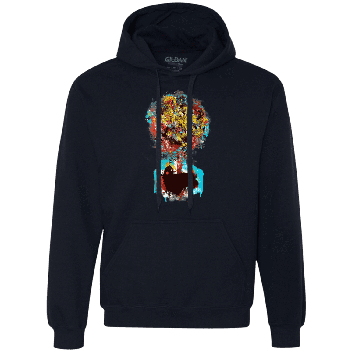 Sweatshirts Navy / S Magical Tree Premium Fleece Hoodie