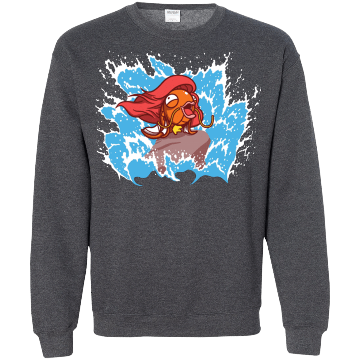 Sweatshirts Dark Heather / Small Magikarp Crewneck Sweatshirt