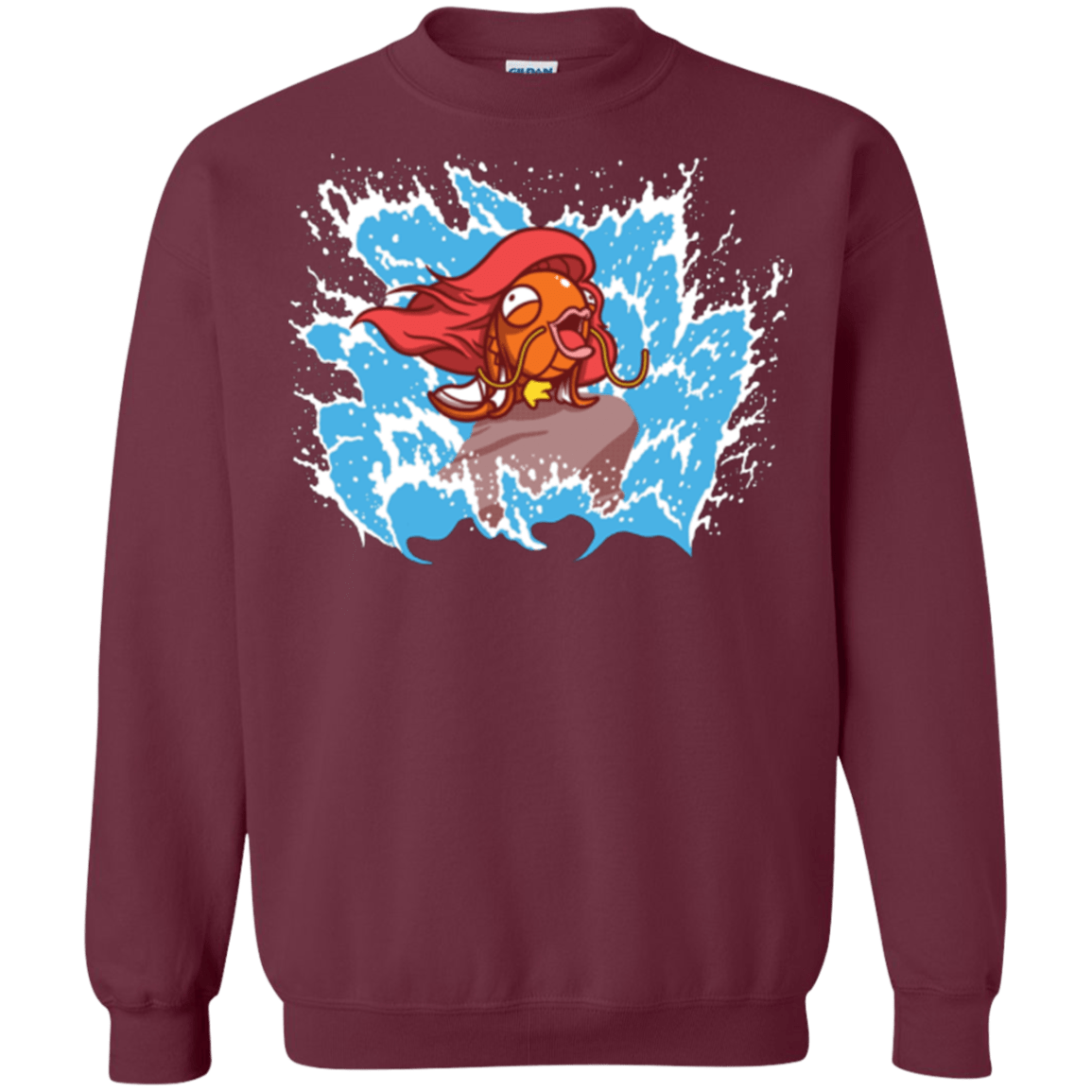 Sweatshirts Maroon / Small Magikarp Crewneck Sweatshirt