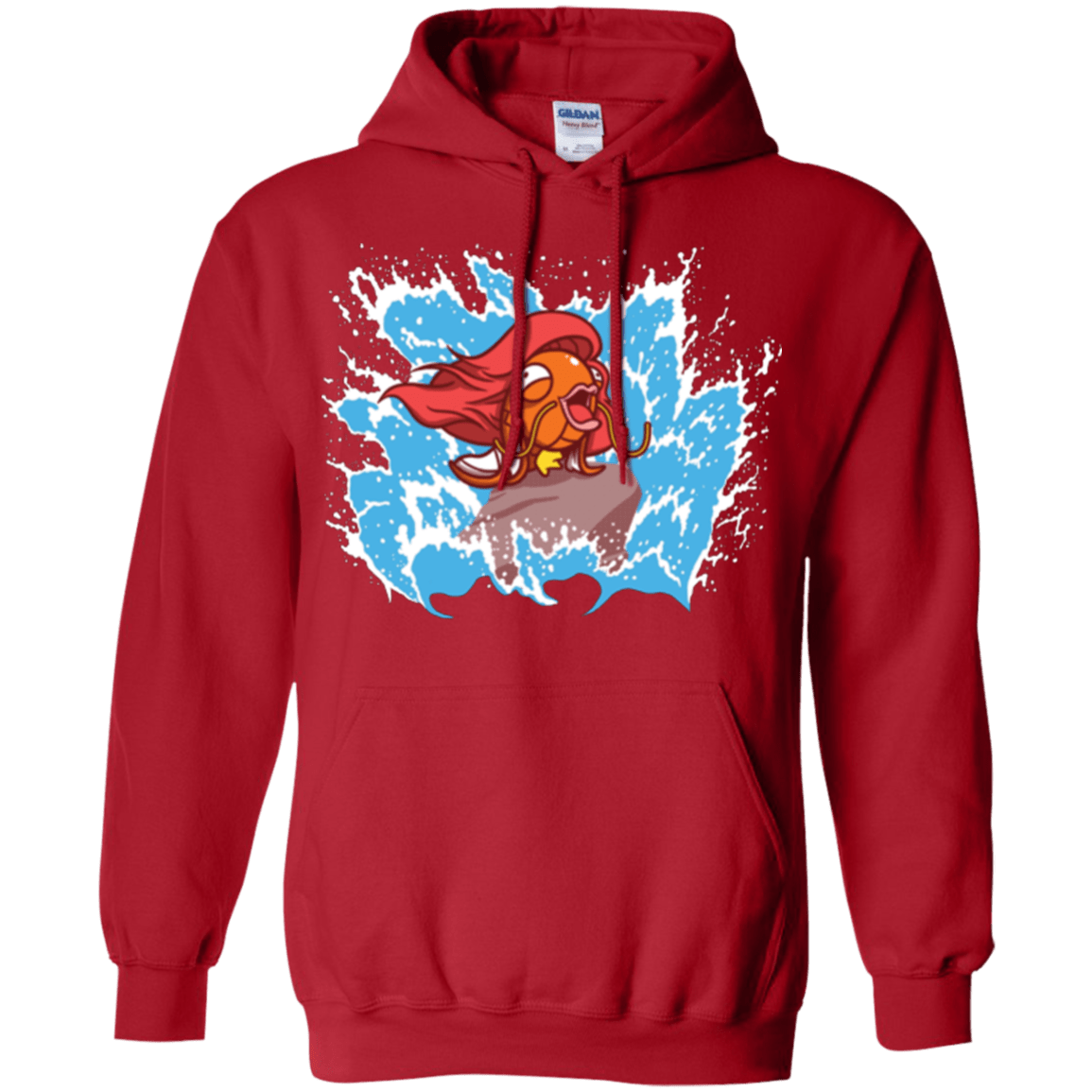 Sweatshirts Red / Small Magikarp Pullover Hoodie