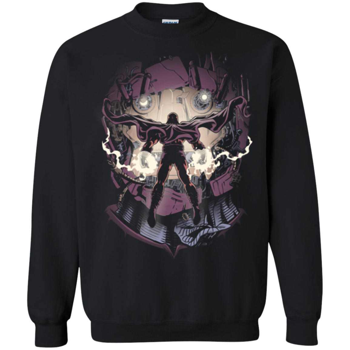 Sweatshirts Black / Small Magnetic Confrontation Crewneck Sweatshirt