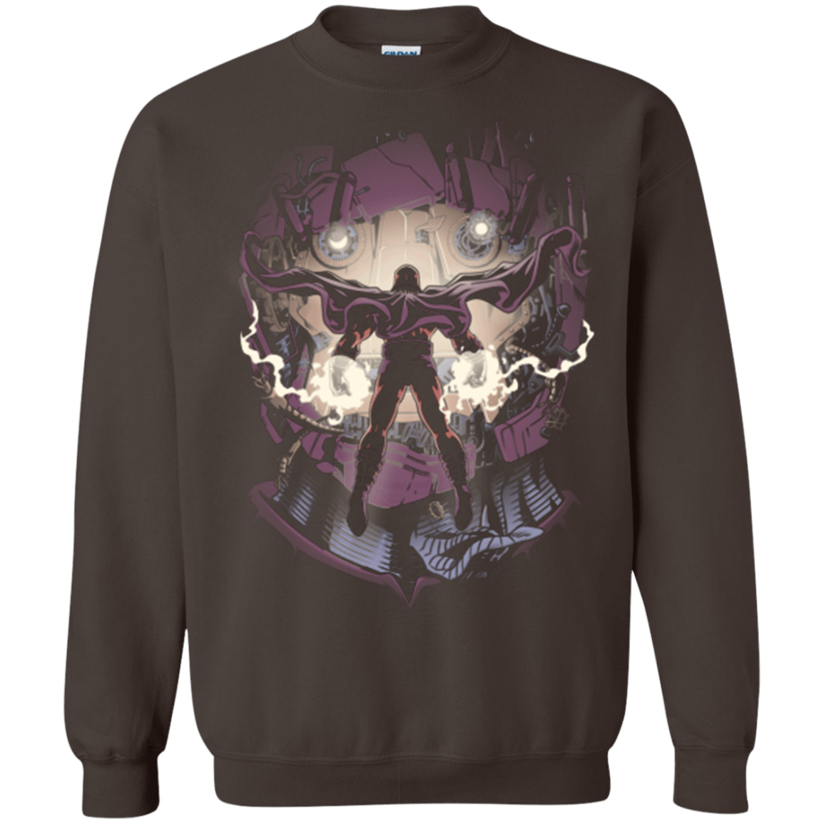 Sweatshirts Dark Chocolate / Small Magnetic Confrontation Crewneck Sweatshirt