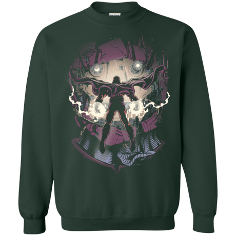 Sweatshirts Forest Green / Small Magnetic Confrontation Crewneck Sweatshirt